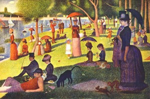 La Grande Jatte - 1884 - Paul Signac - pintura