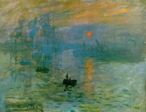 Impresión, sol naciente - Claude Monet