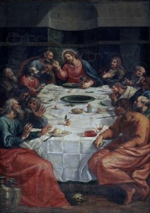 Última cena (Vicente Carducho, 1622. Monasterio del Corpus Christi, Madrid)
